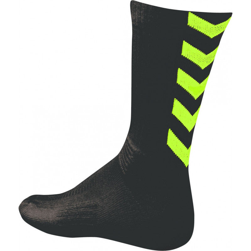 Chaussettes Hummel Noir Jaune Fluo