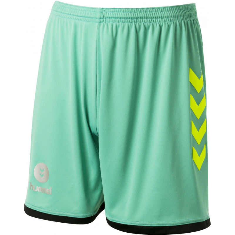 Short Hummel Trophy 2018 Vert Noir Jaune