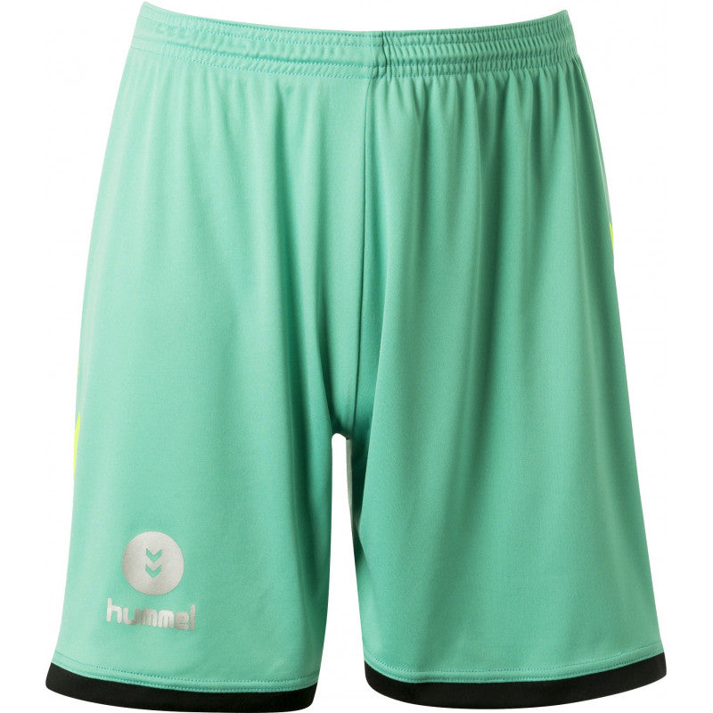 Short Hummel Trophy 2018 Vert Noir Jaune