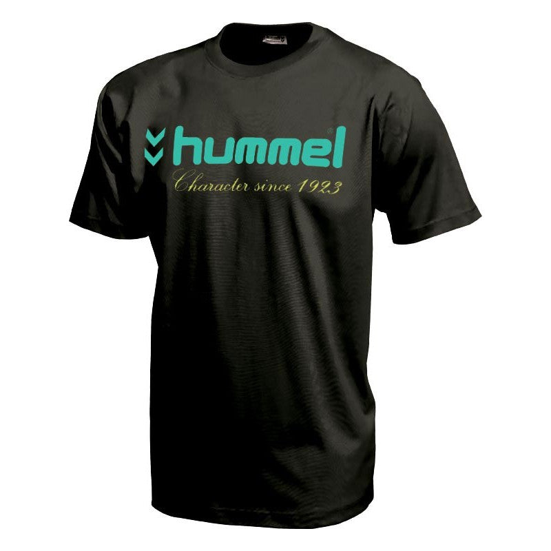 T-shirt Hummel Trophy Noir Vert Jaune