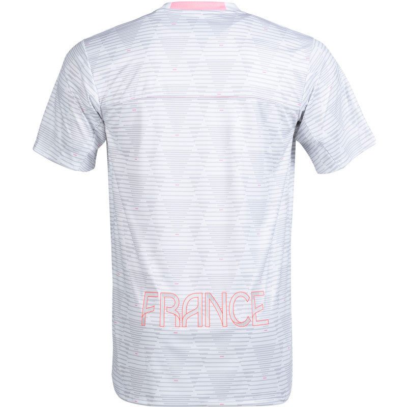 maillot echauffement handball france femme ffhb 2025 blanc adidas