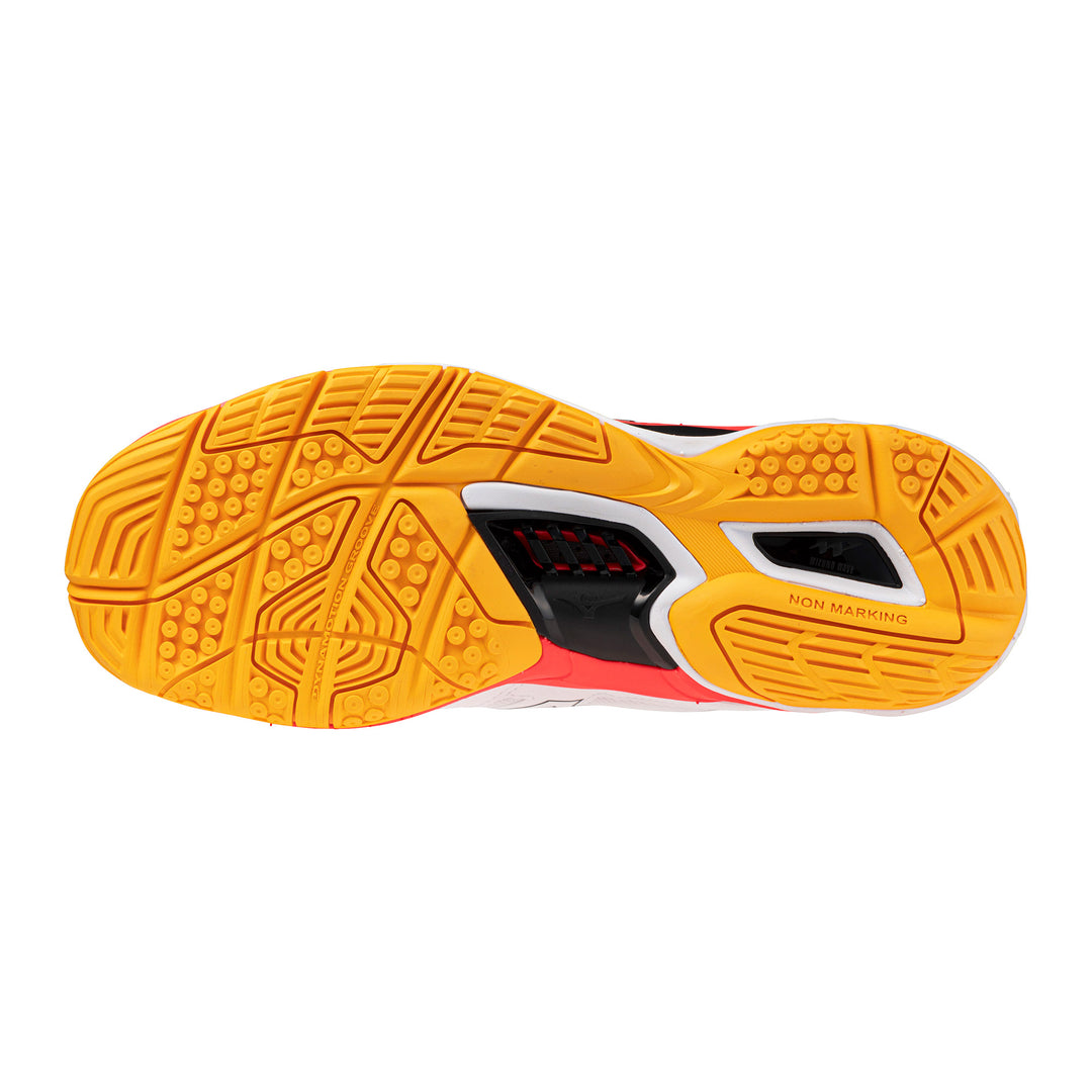 mizuno wave phantom 3 blanc orange