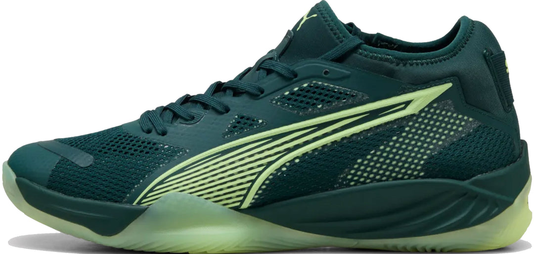 puma eliminate nitro sqd 4 vert jaune