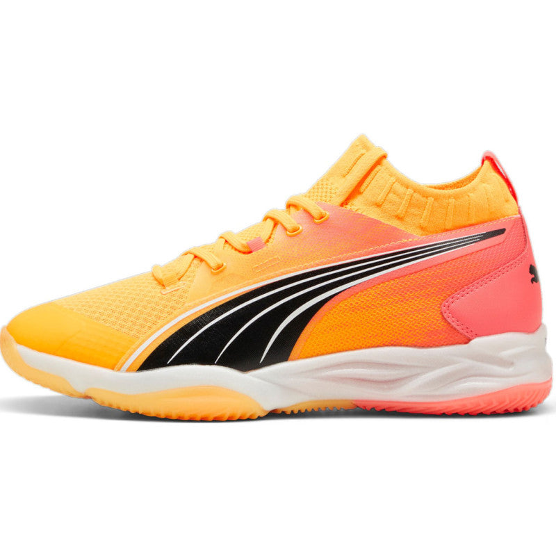 puma eliminate nitro sqd orange noir blanc rose