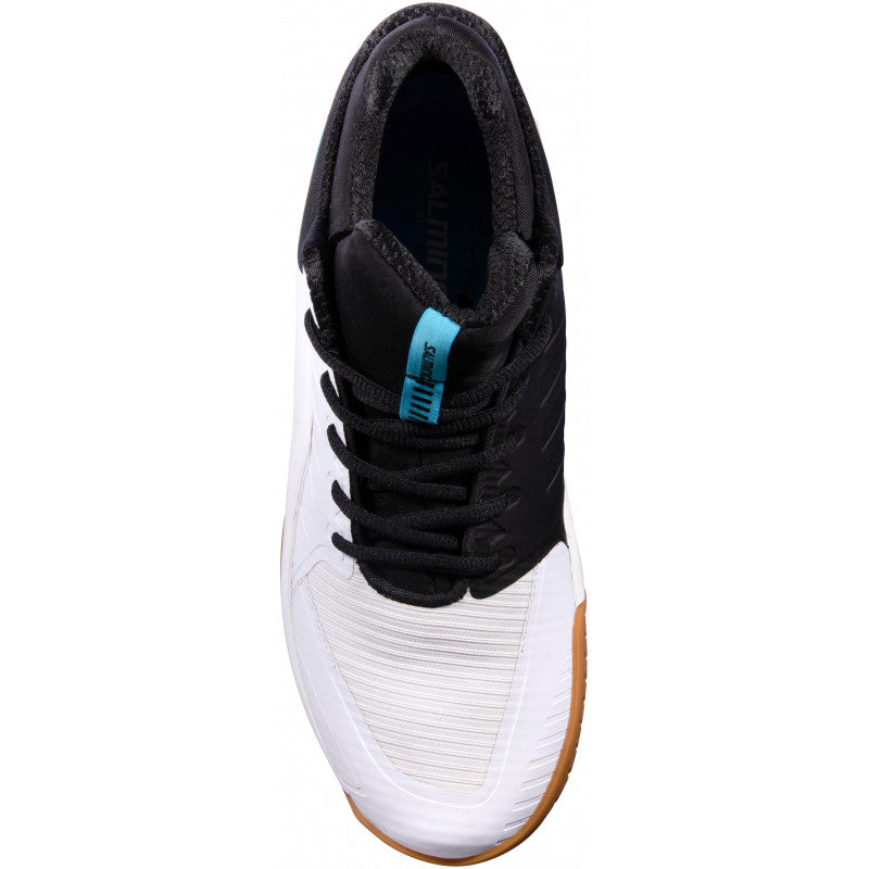 salming recoil ultra mid blanc noir