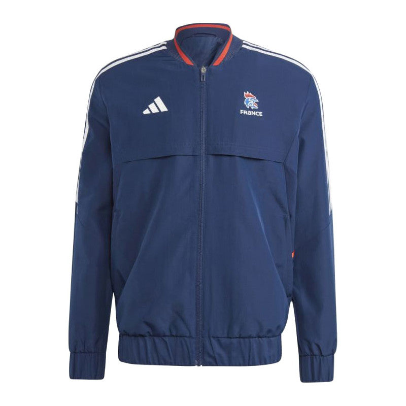 veste echauffement ffhb equipe france 2023 adidas