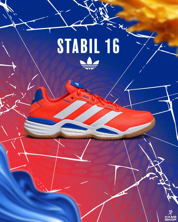 adidas stabil 16 orange blanc bleu