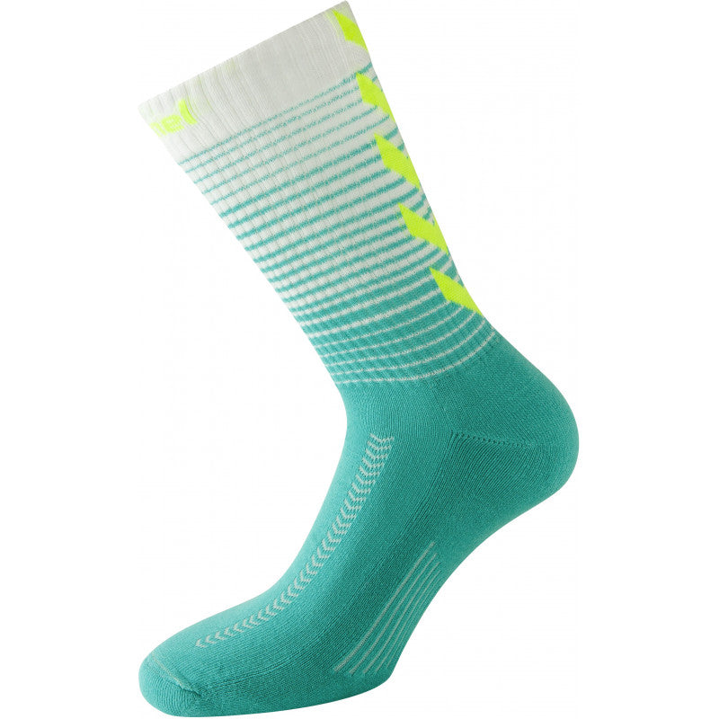 Chaussettes Gradient Hummel Vert Blanc Jaune