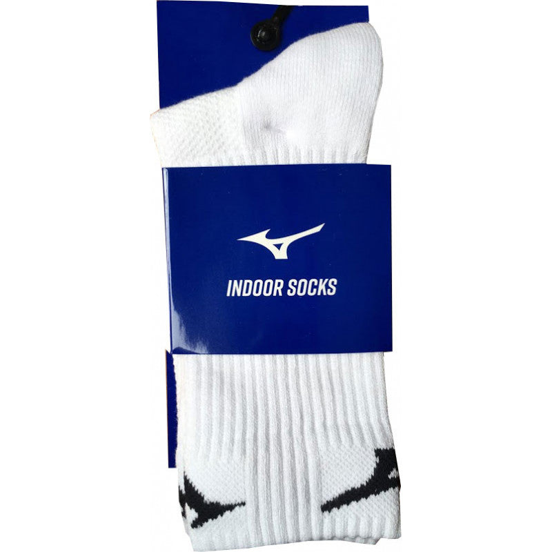 Chaussettes Handball Mizuno Blanc Noir