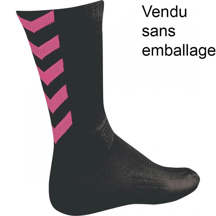 Chaussettes Hummel Noir Rose - Vendues sans emballage
