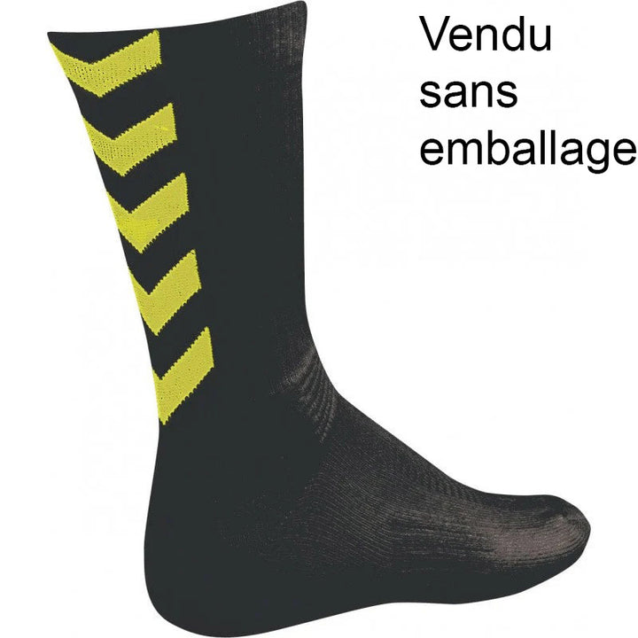 Chaussettes Hummel Noir Jaune - Vendues sans emballage