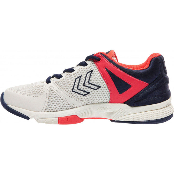 Chaussures Handball Aerocharge HB 180 Femme Blanc Rose Bleu