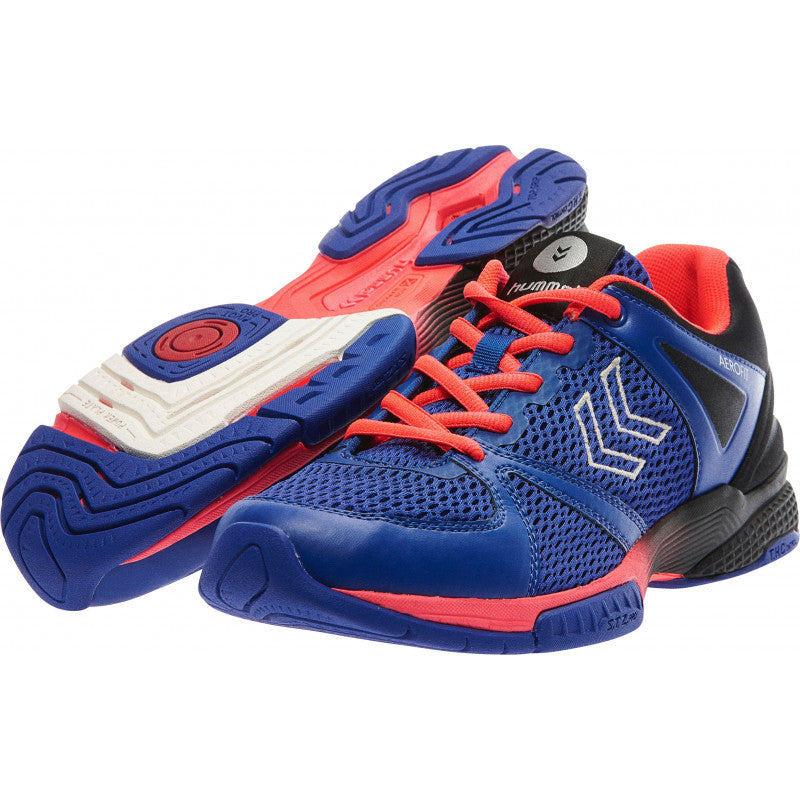 Chaussures Handball Enfant Aerocharge HB180 bleu