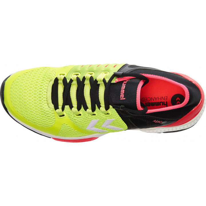 Chaussures Handball Hummel Aerocharge HB200 Jaune Noir
