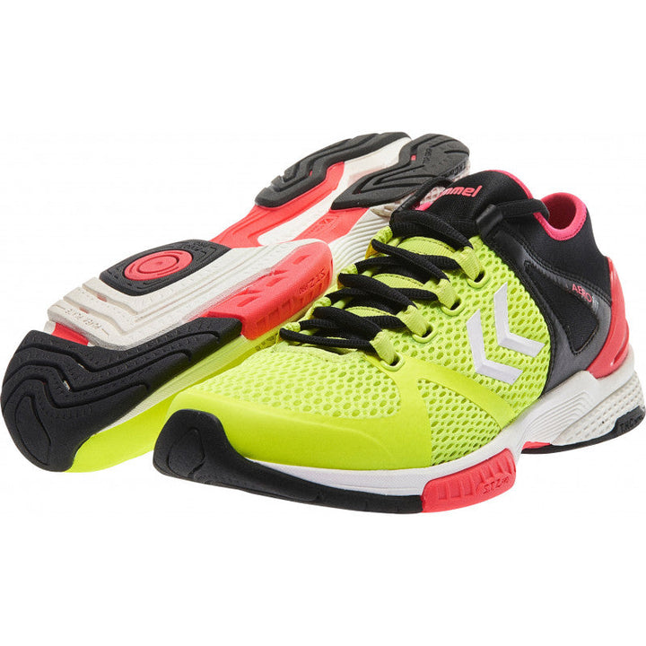 Chaussures Handball Hummel Aerocharge HB200 Jaune Noir