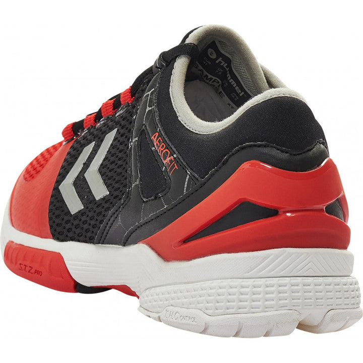 Chaussures Handball Hummel Aerocharge HB200 Noir Blanc Rouge