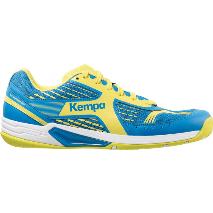 Chaussures Handball Kempa Wing Bleu Jaune