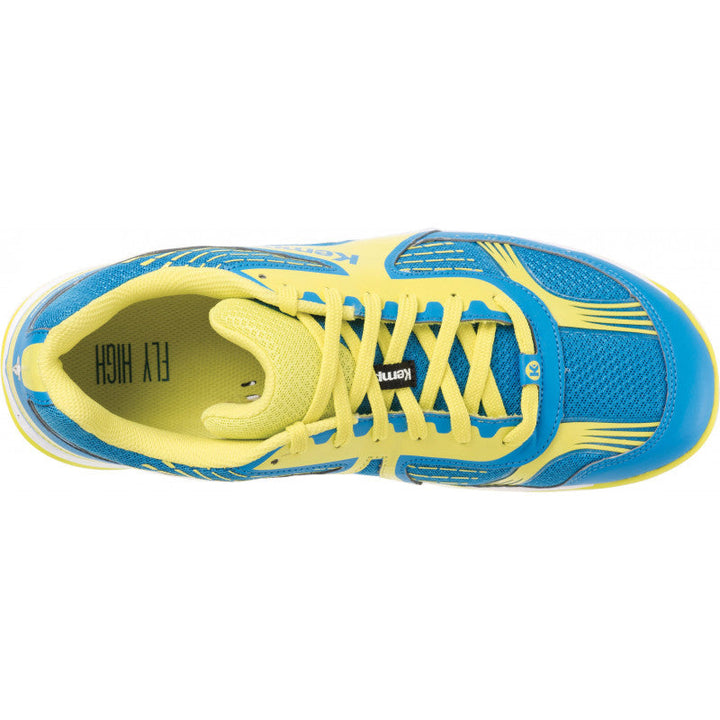 Chaussures Handball Kempa Wing Bleu Jaune