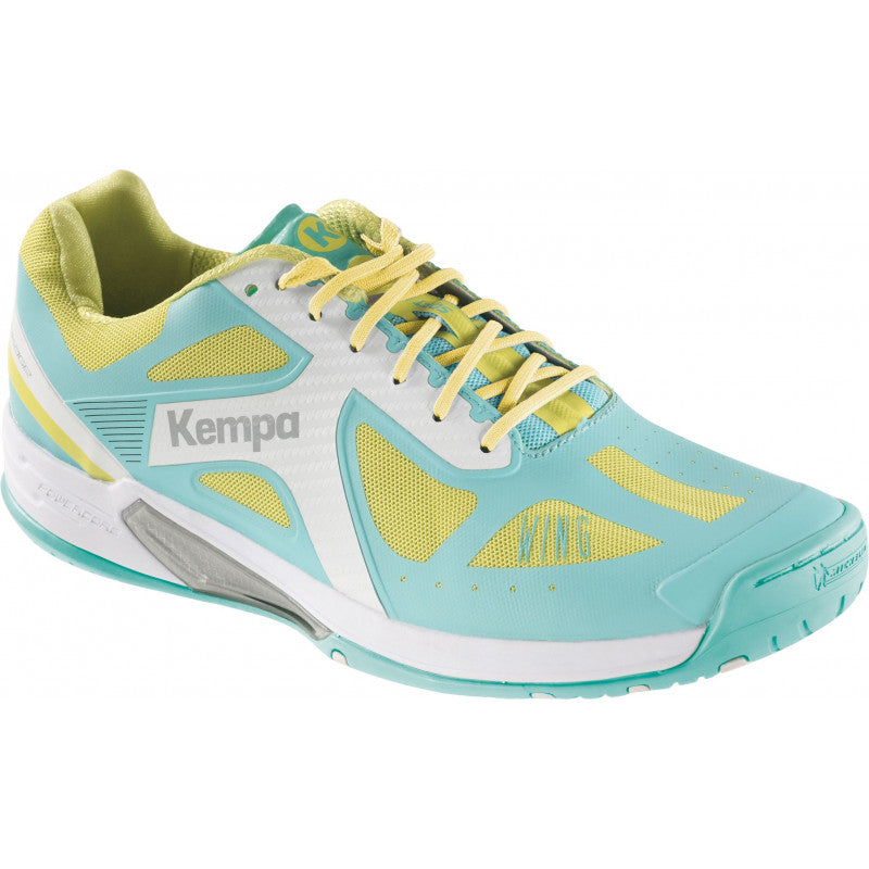 Chaussures Handball Wing Lite Kempa Bleu Vert