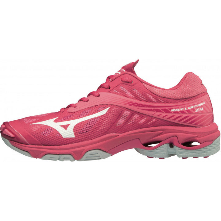 Chaussures Wave Lightning Z4 Mizuno Femme Rose