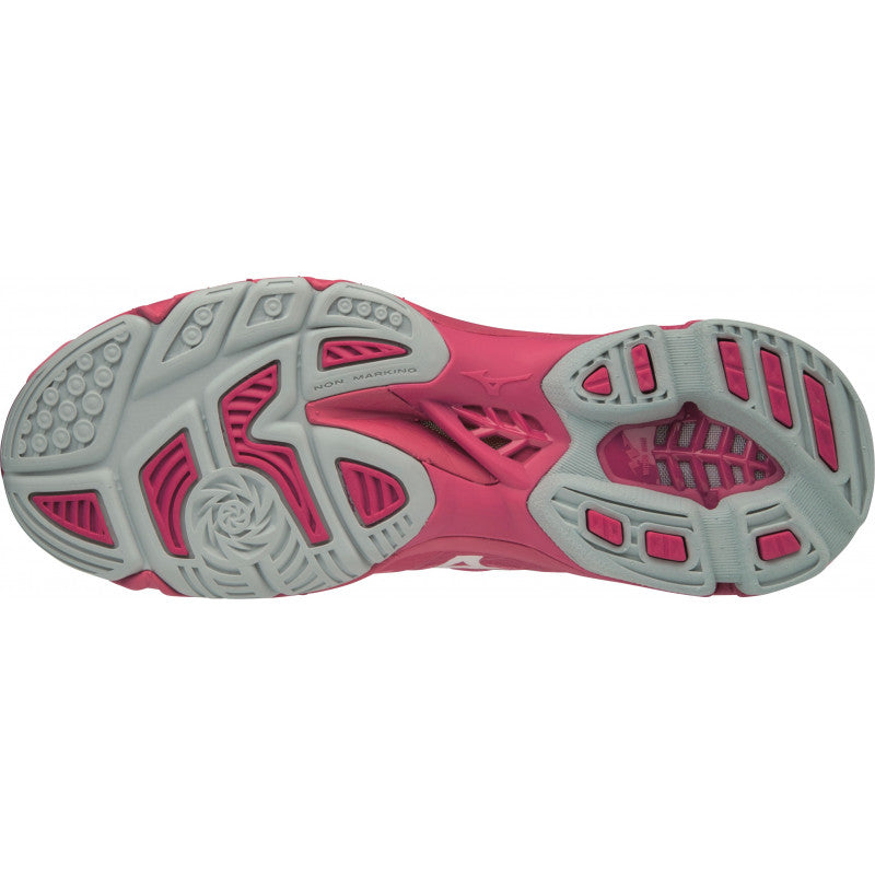 Chaussures Wave Lightning Z4 Mizuno Femme Rose
