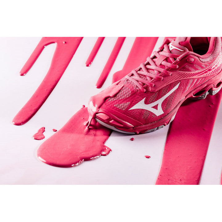 Chaussures Wave Lightning Z4 Mizuno Femme Rose