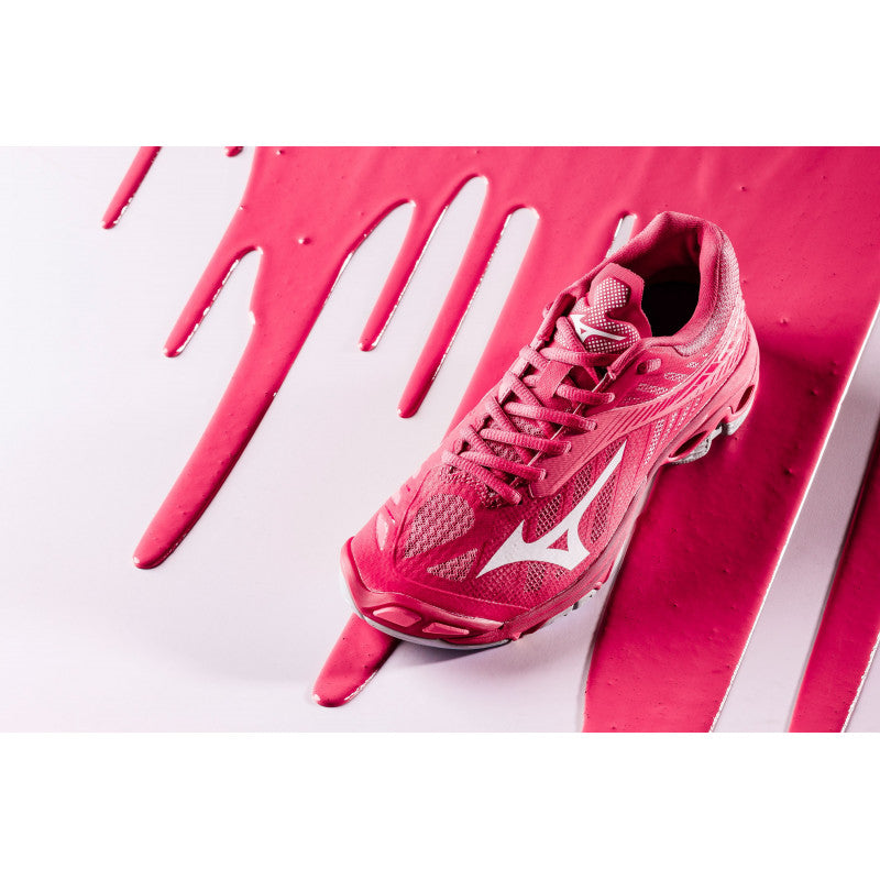 Chaussures Wave Lightning Z4 Mizuno Femme Rose