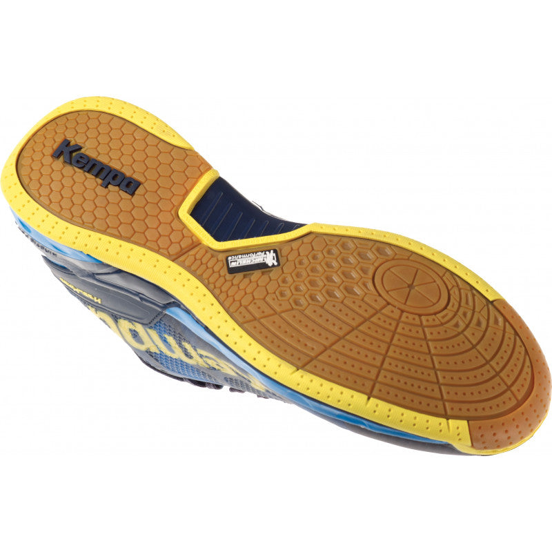 Chaussures de Handball Attack One Bleu Jaune 2017