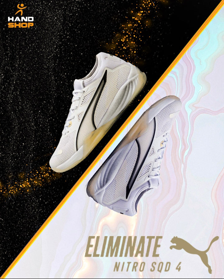 Puma Eliminate Nitro SQD 4 Blanc Crème Noir