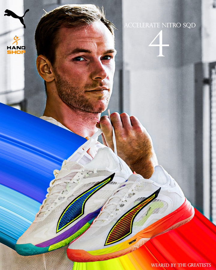 puma accelerate nitro sqd 4 game on multicolore asymetrique