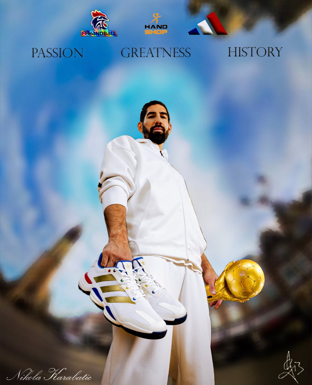Adidas Stabil 16 Nikola Karabatic edition spéciale the last dance