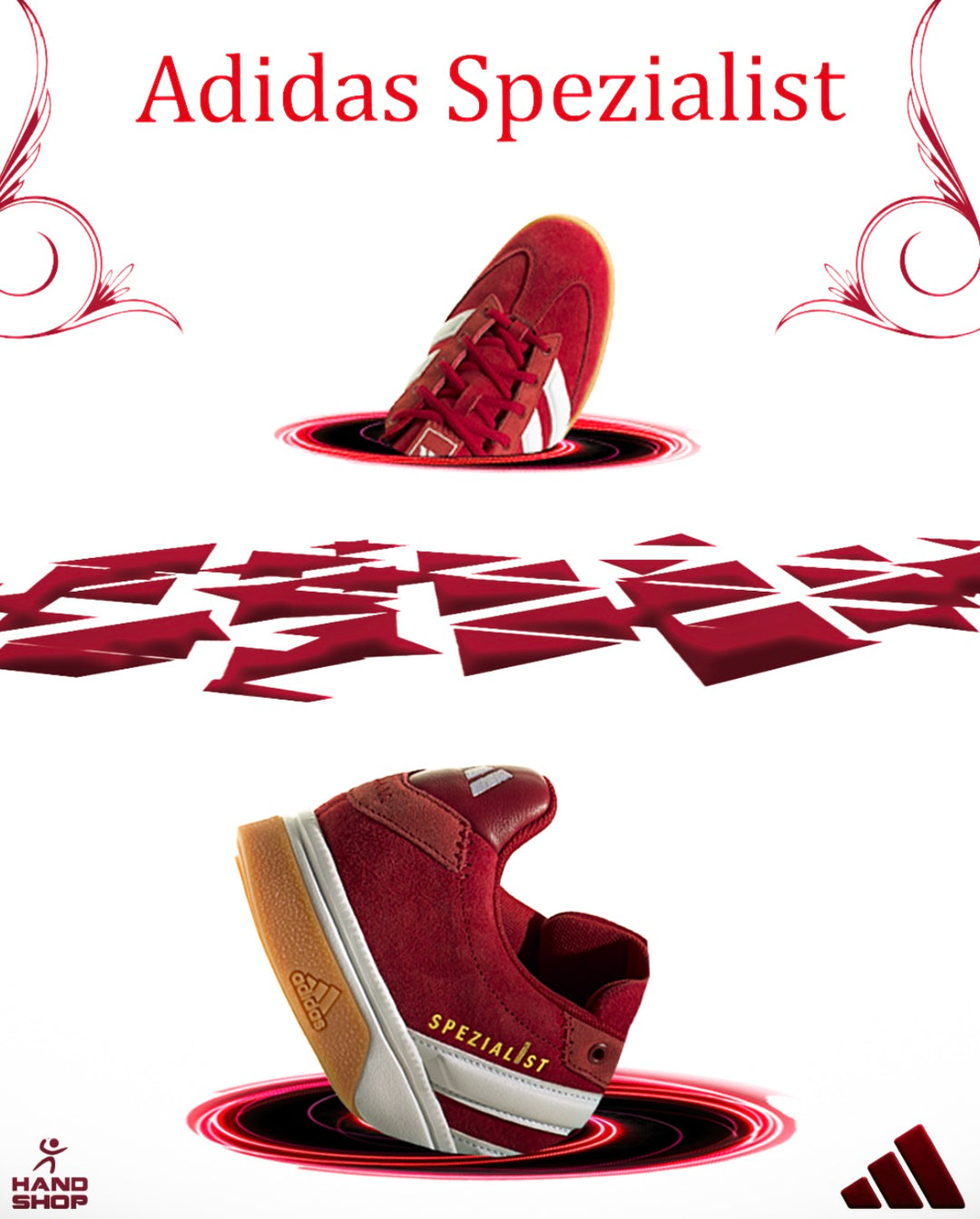 Adidas Spezial Pro Rouge Blanc