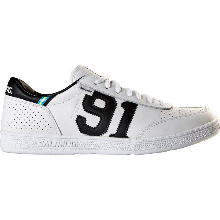 Goalie 91 Cuir Blanc de Salming