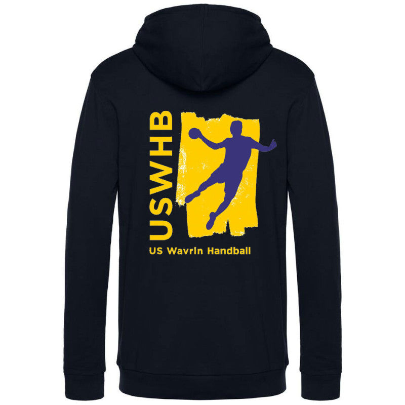Hoodie US Wavrin Handball marine