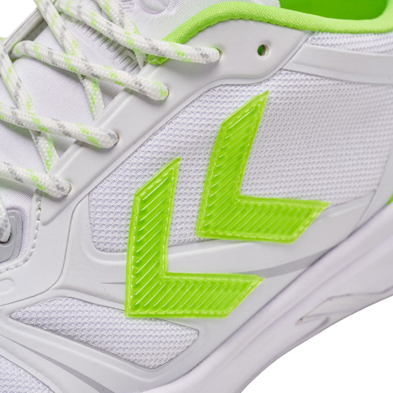Hummel Uruz 2.0 Blanc Vert Fluo
