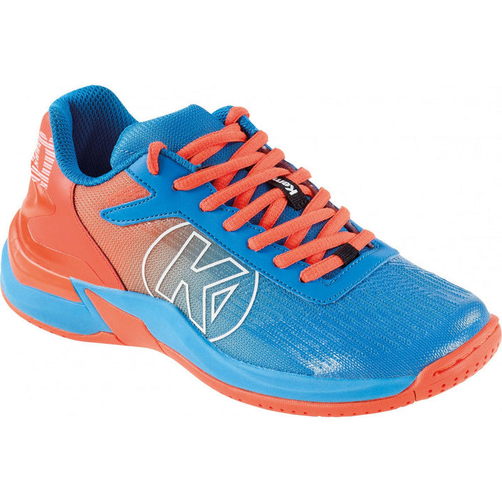 Kempa Attack 2.0 Enfant Bleu Orange Fluo