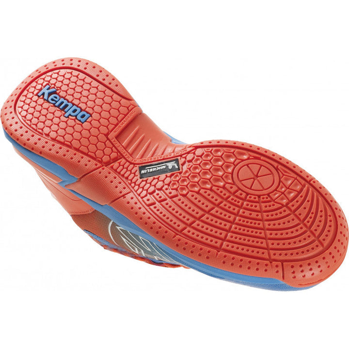 Kempa Attack 2.0 Enfant Bleu Orange Fluo