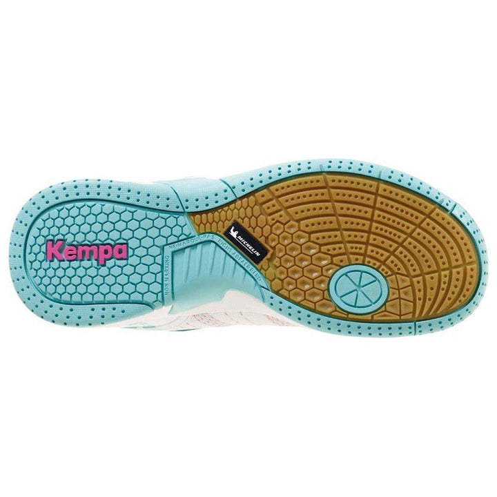 Kempa Attack Contender Enfant blanc / turquoise / rose