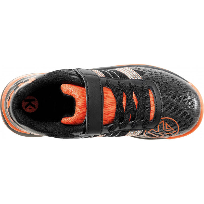 Kempa Attack Contender Enfant scratch noir orange