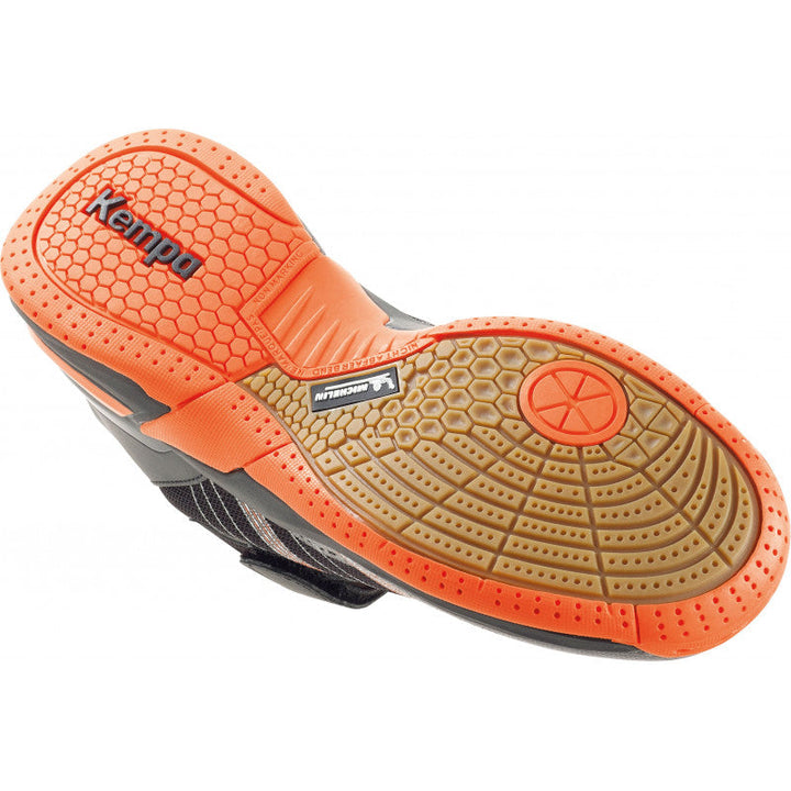 Kempa Attack Contender Enfant scratch noir orange