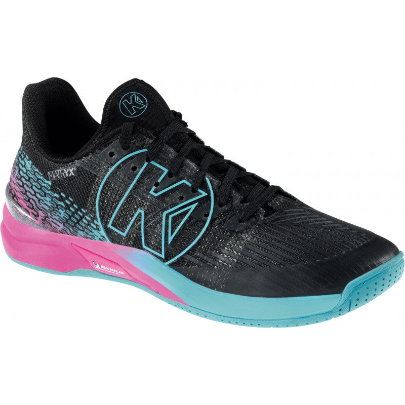 Kempa Attack One 2 0 noir turquoise fuchsia