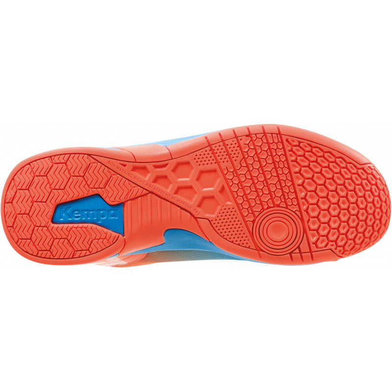 Kempa Attack Three 2.0 Bleu Orange fluo
