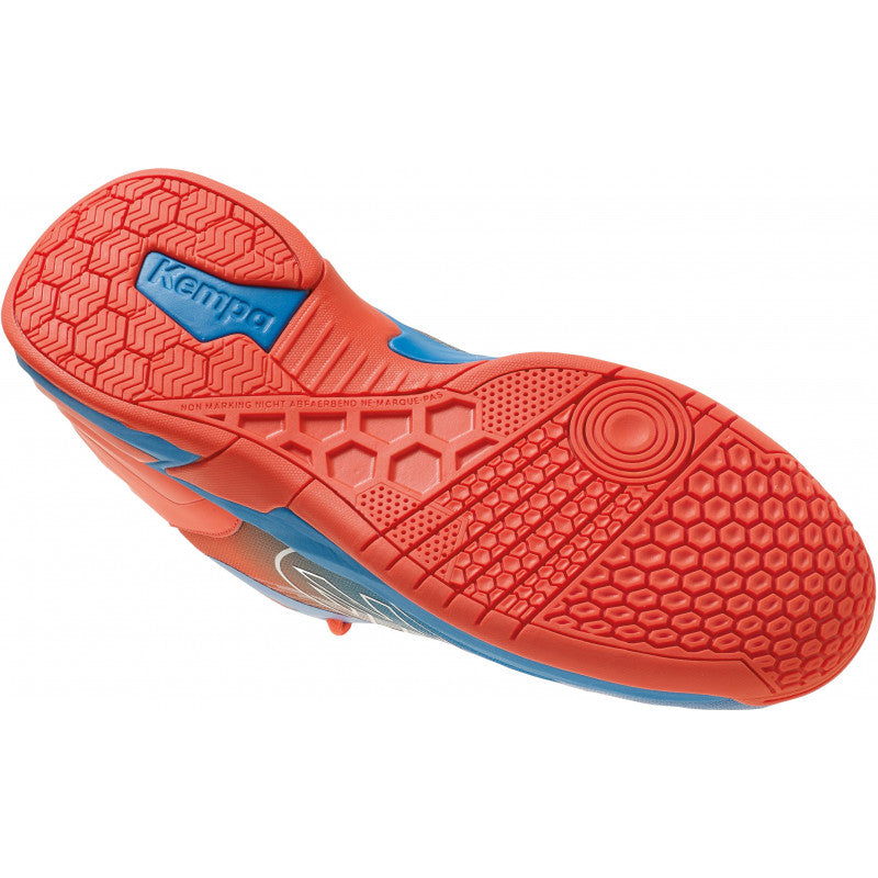 Kempa Attack Three 2.0 Bleu Orange fluo