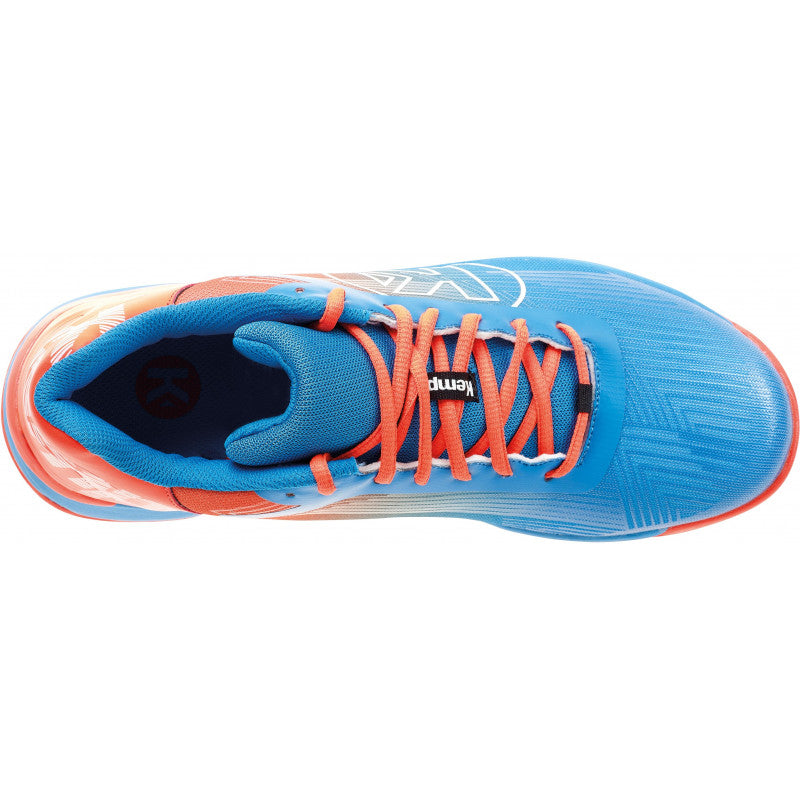 Kempa Attack Three 2.0 Bleu Orange fluo