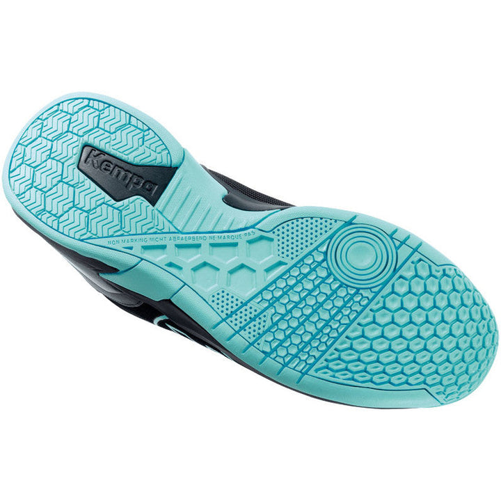Kempa Attack Three Noir Turquoise