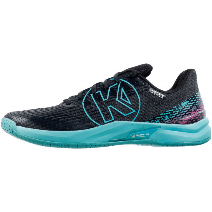 Kempa Attack Two Noir Turquoise