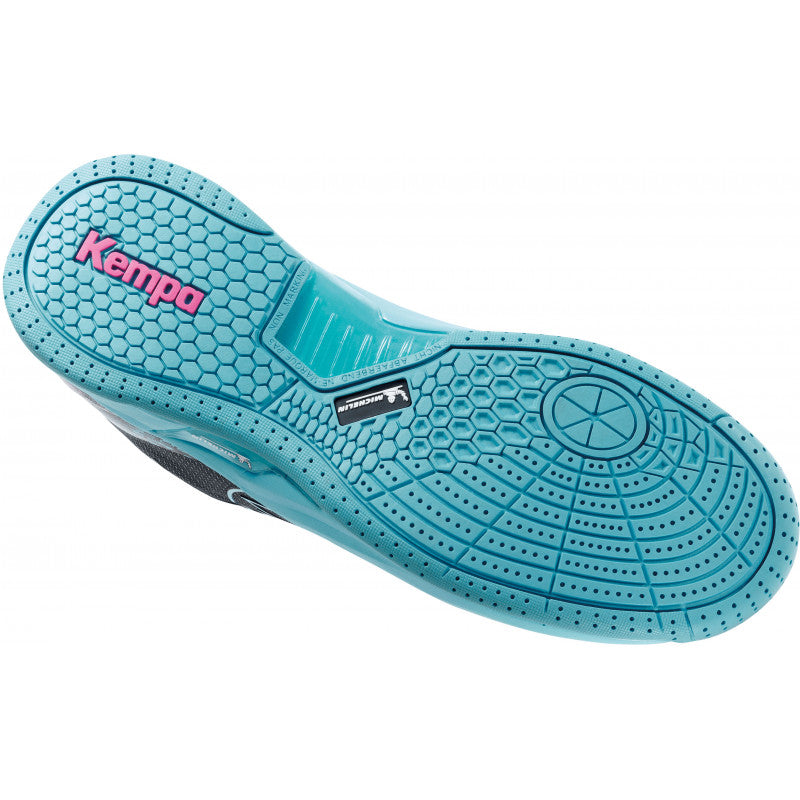 Kempa Attack Two Noir Turquoise