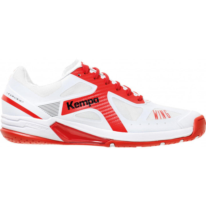 Kempa Wing Lite Blanc Rouge Femme