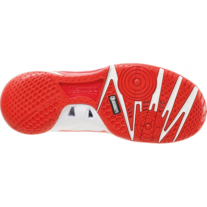 Kempa Wing Lite Blanc Rouge Femme