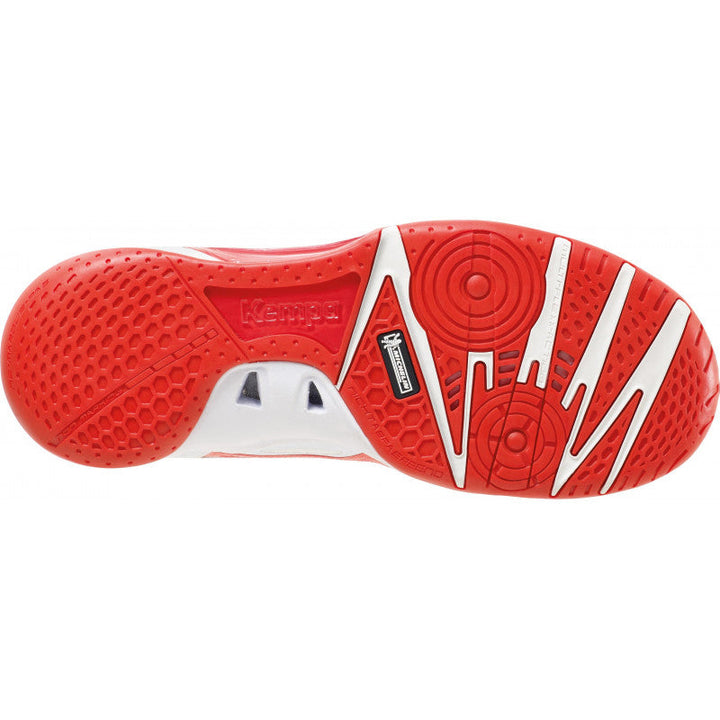 Kempa Wing Lite Blanc Rouge Femme
